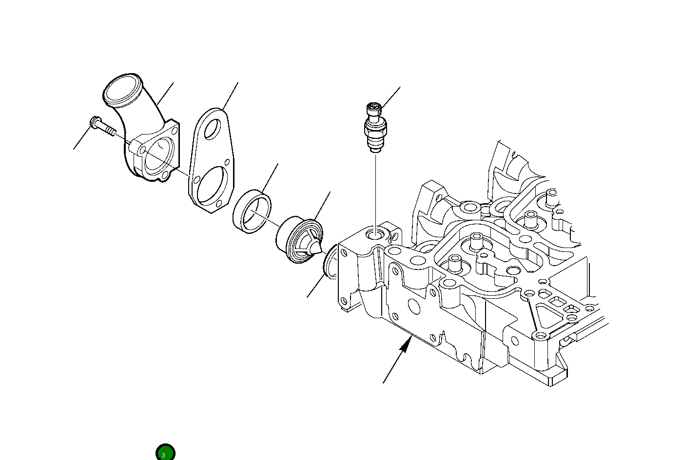 Болт EA16592625 Komatsu