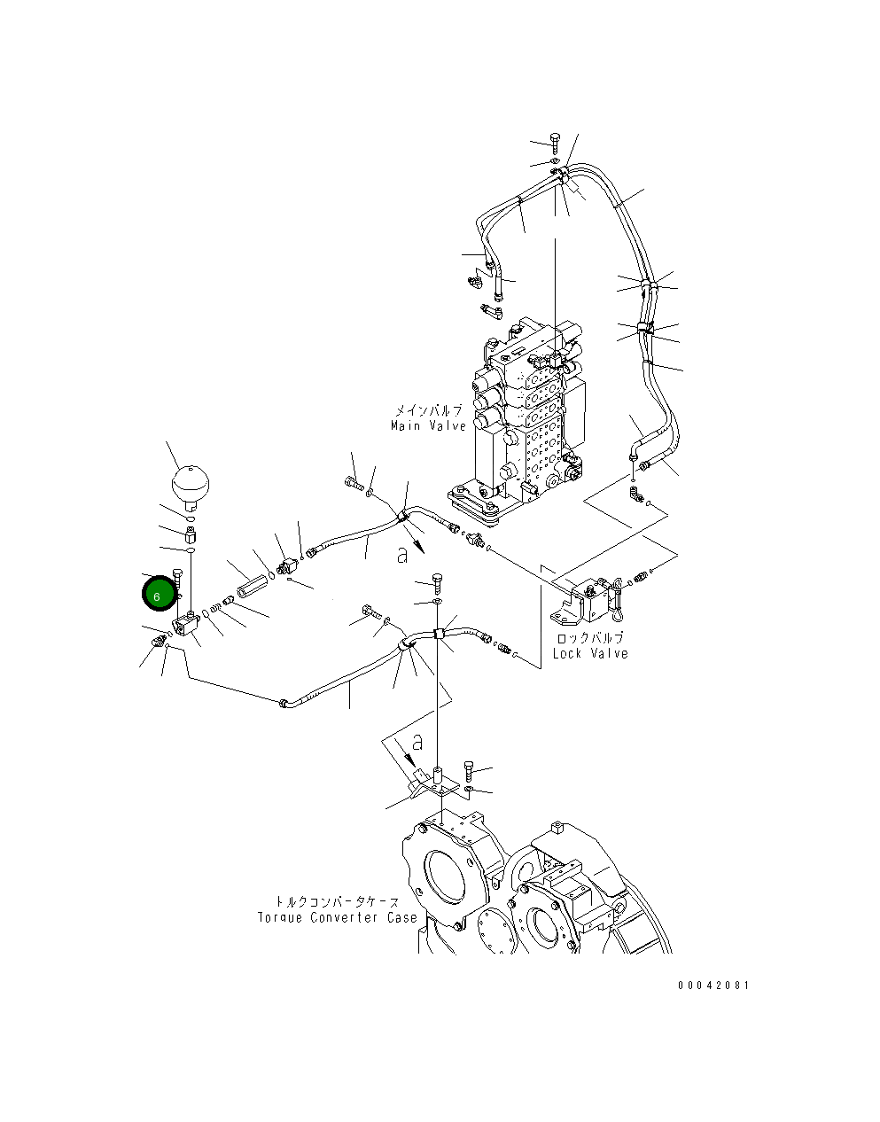 Болт 01010-81225 Komatsu