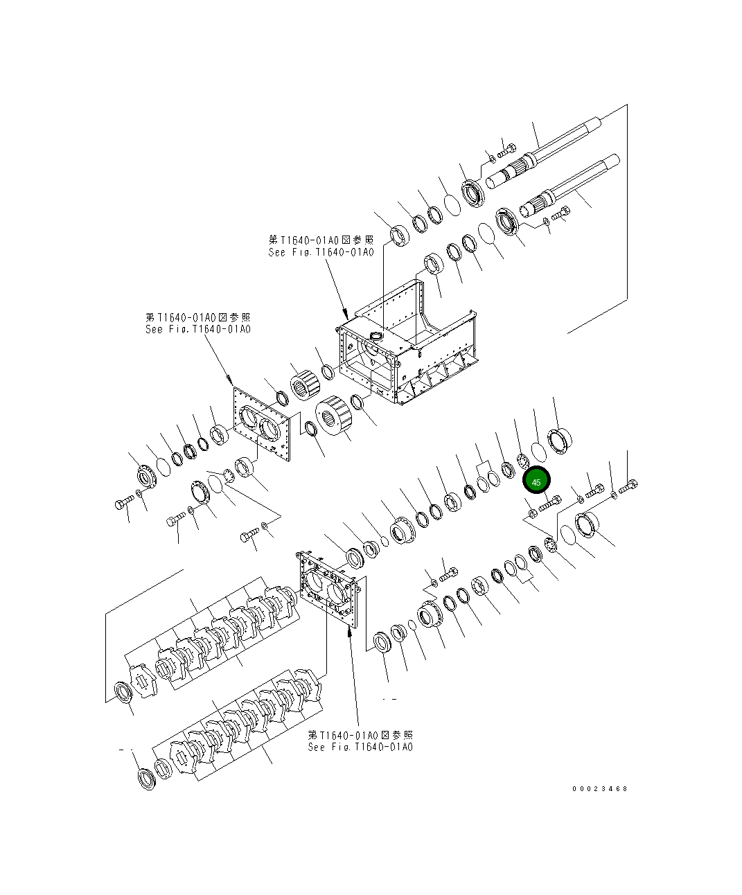 Болт 8260-70-3690  Komatsu