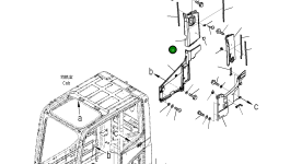 Крышка 20Y-53-12442 Komatsu