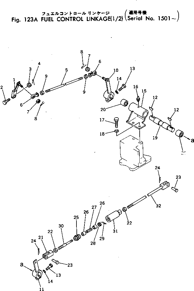 Болт 01012-30635  Komatsu