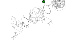 Кольцо уплотнительное (O-Ring) 07000-75375 Komatsu