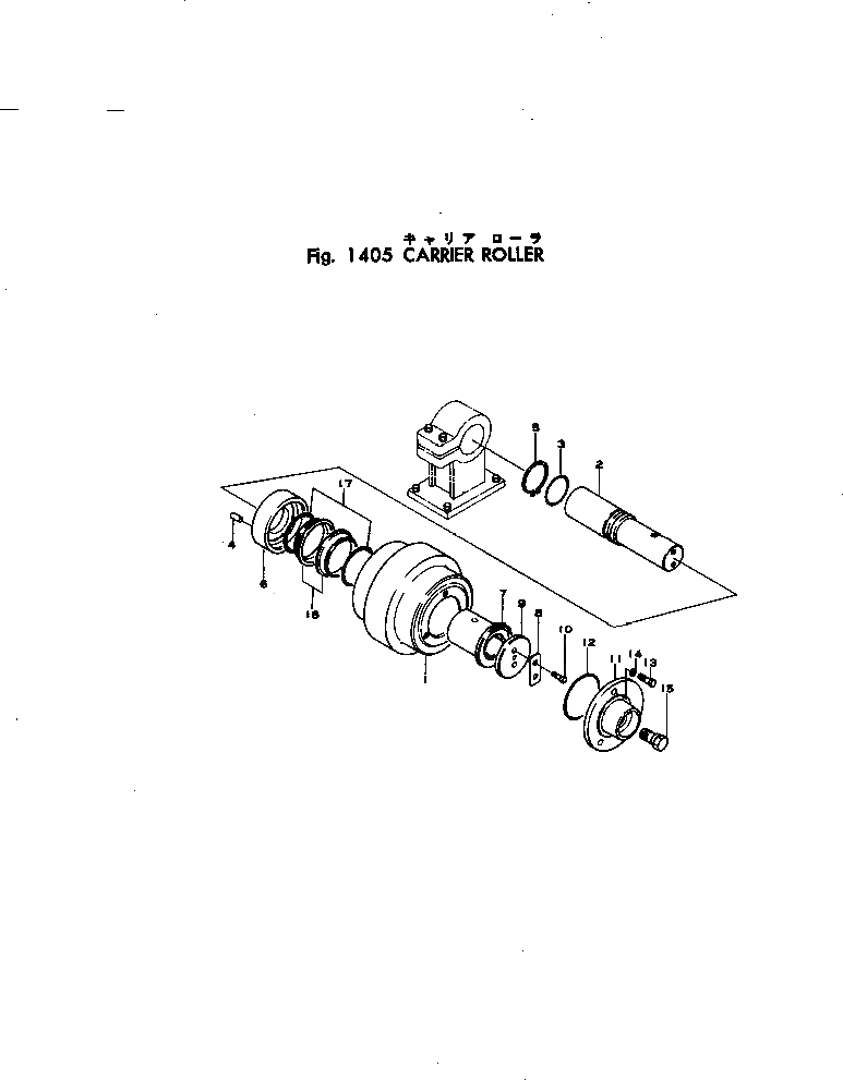 Кольцо 110-30-13141 Komatsu