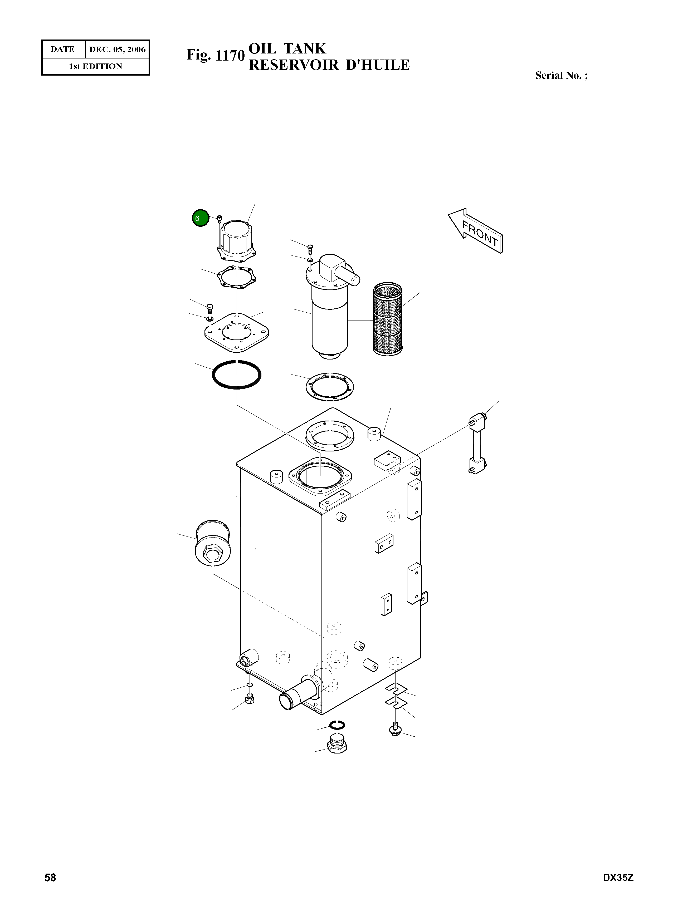 Болт S2202766 Komatsu