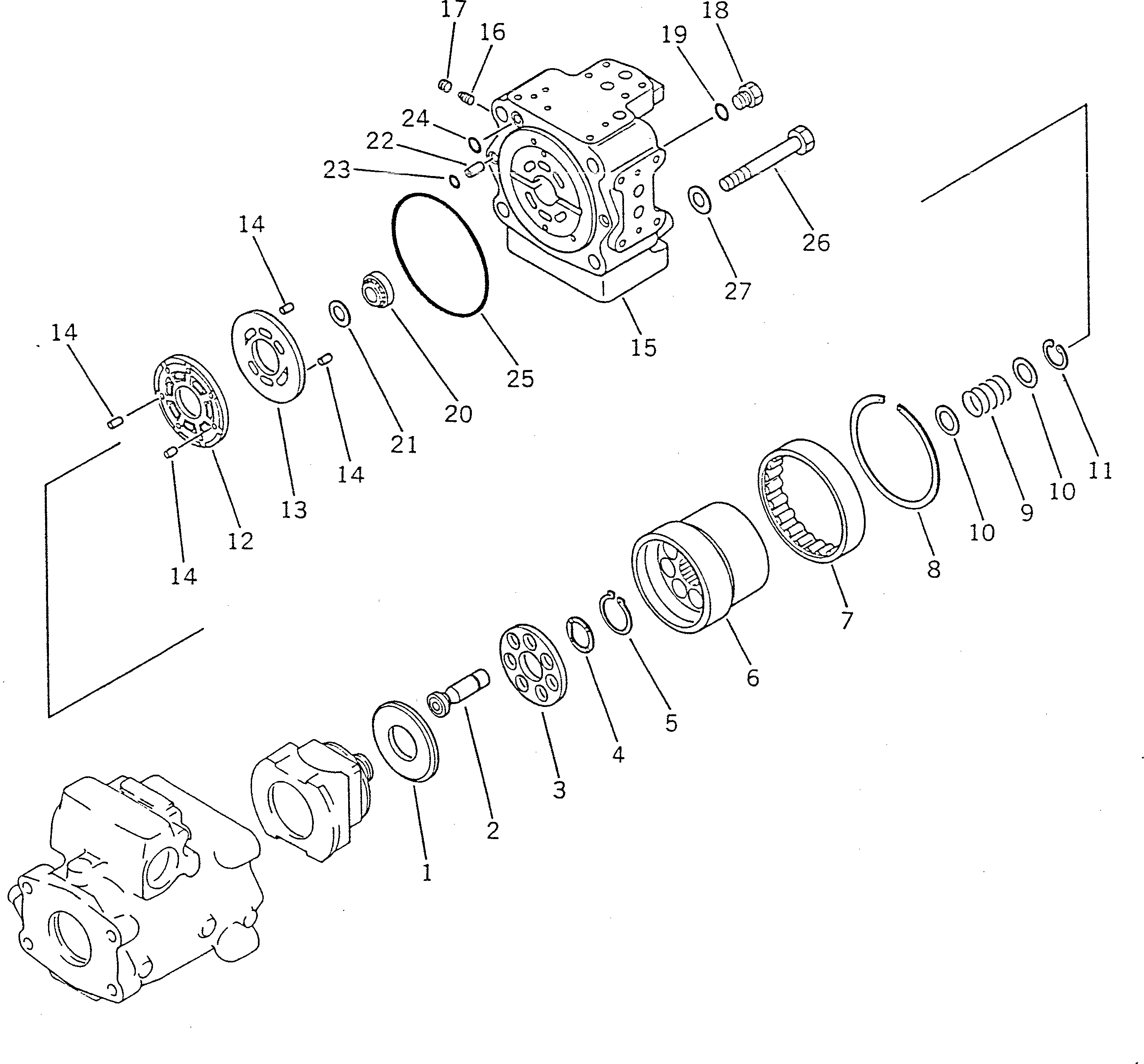 Кольцо 04071-00175 Komatsu
