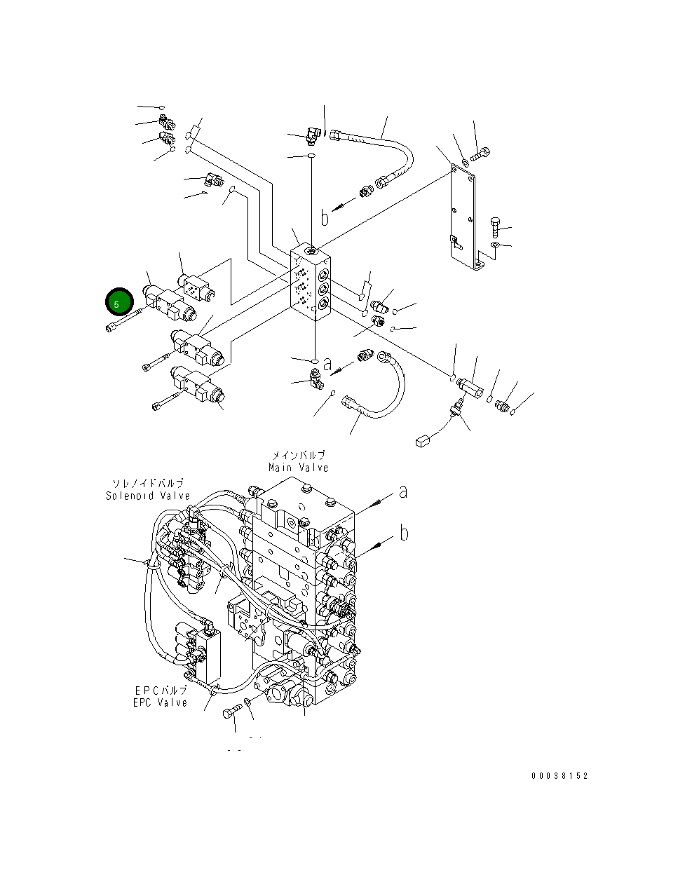 Болт 8296-60-1160 Komatsu