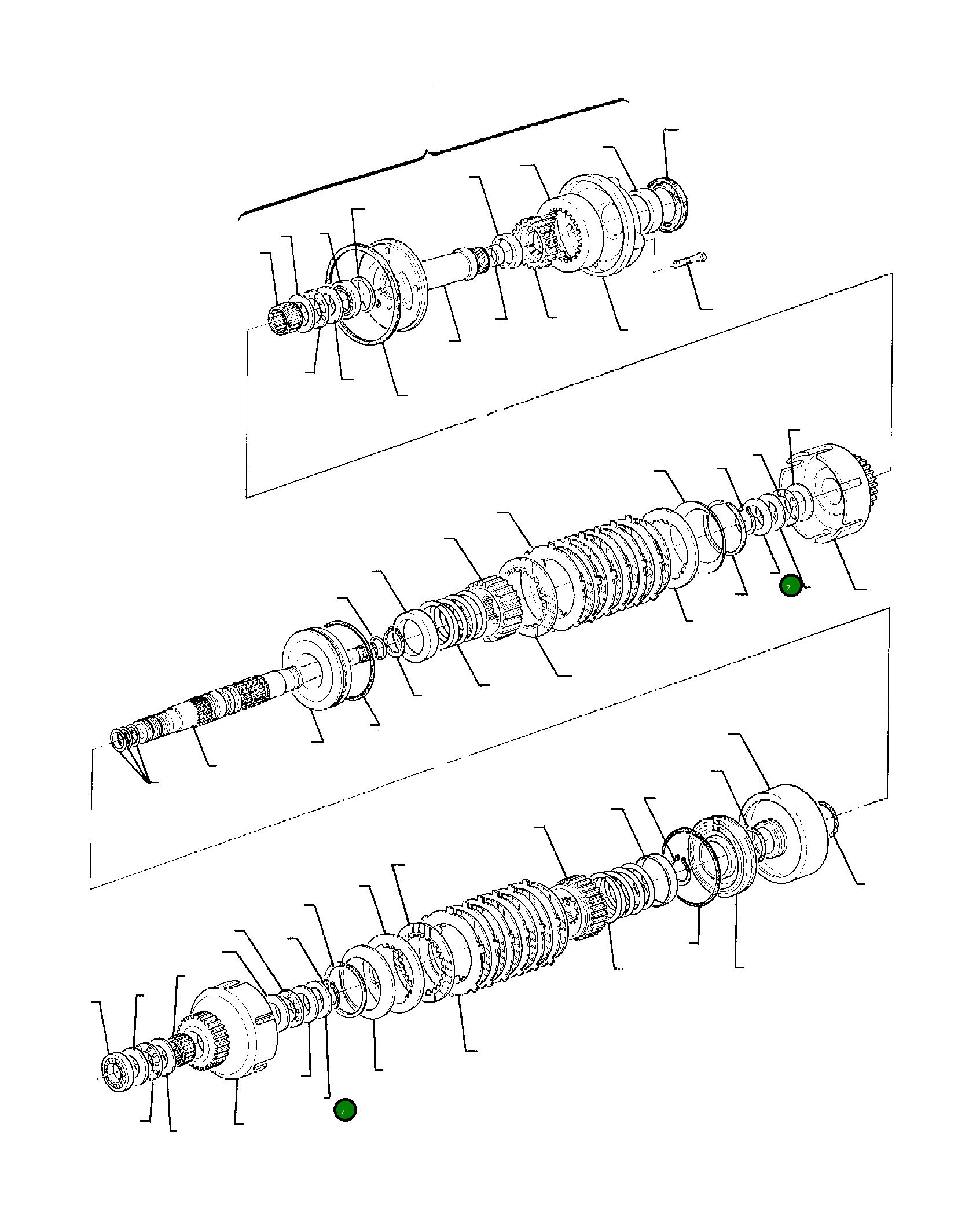 Кольцо MI3182543 Komatsu