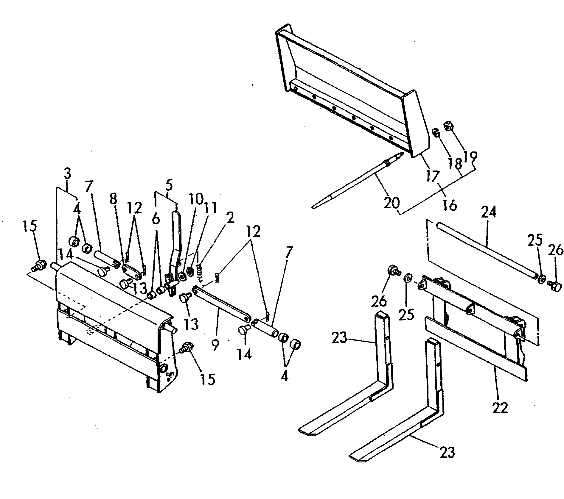 Болт YM26013-120202  Komatsu