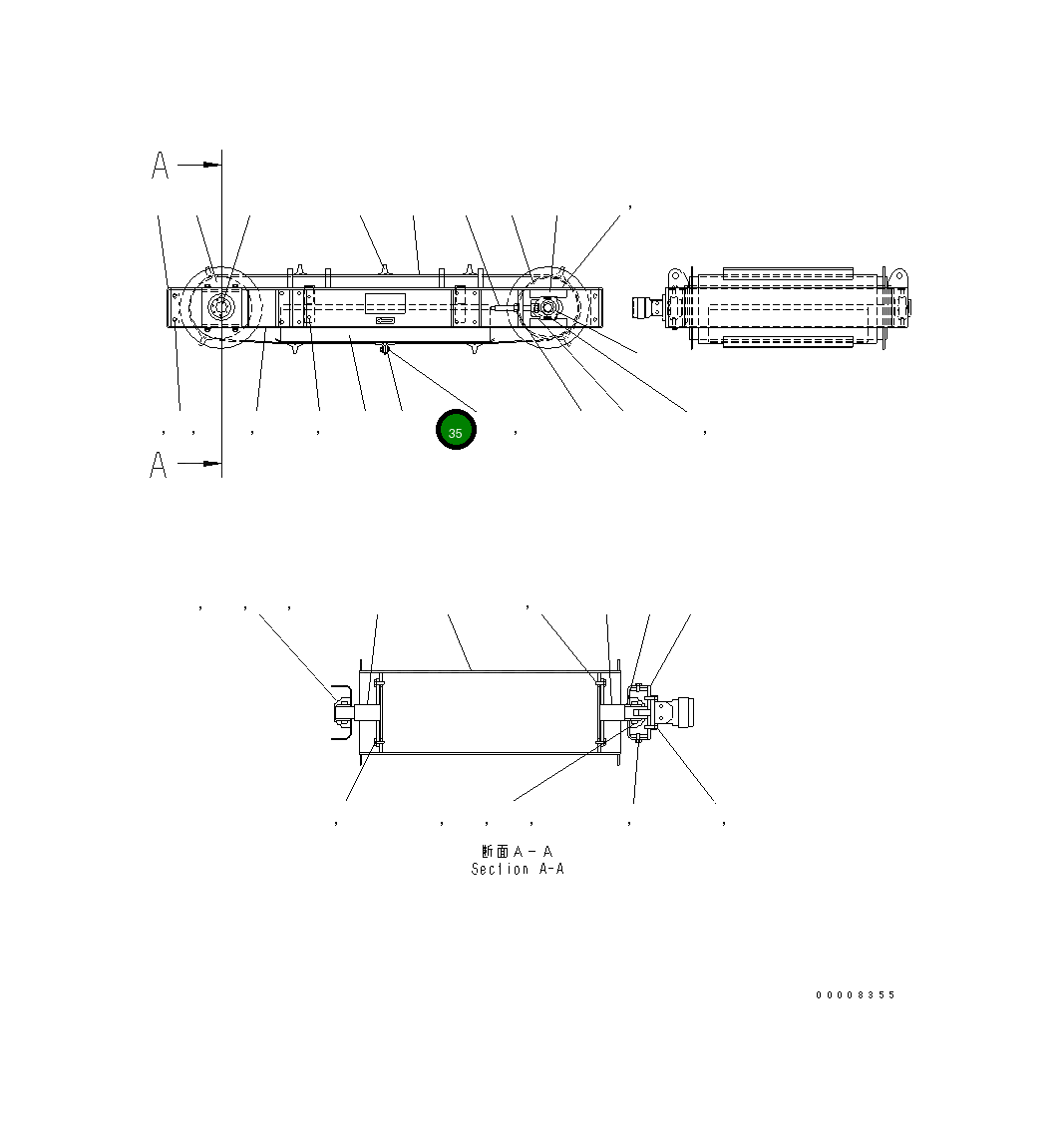 Болт MFK0000431 Komatsu