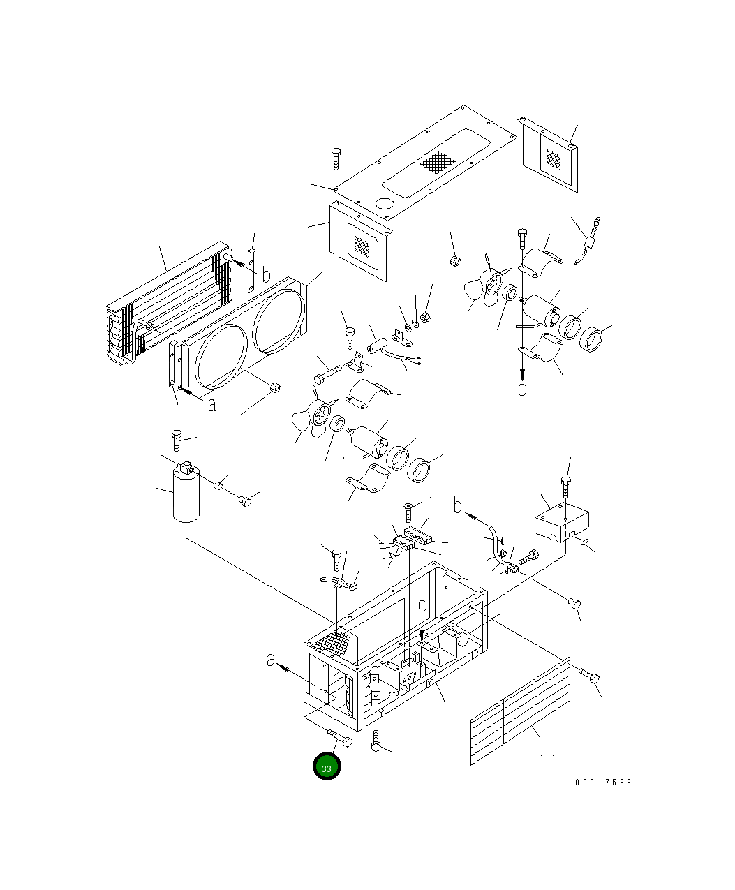 Болт ND949047-1051 Komatsu
