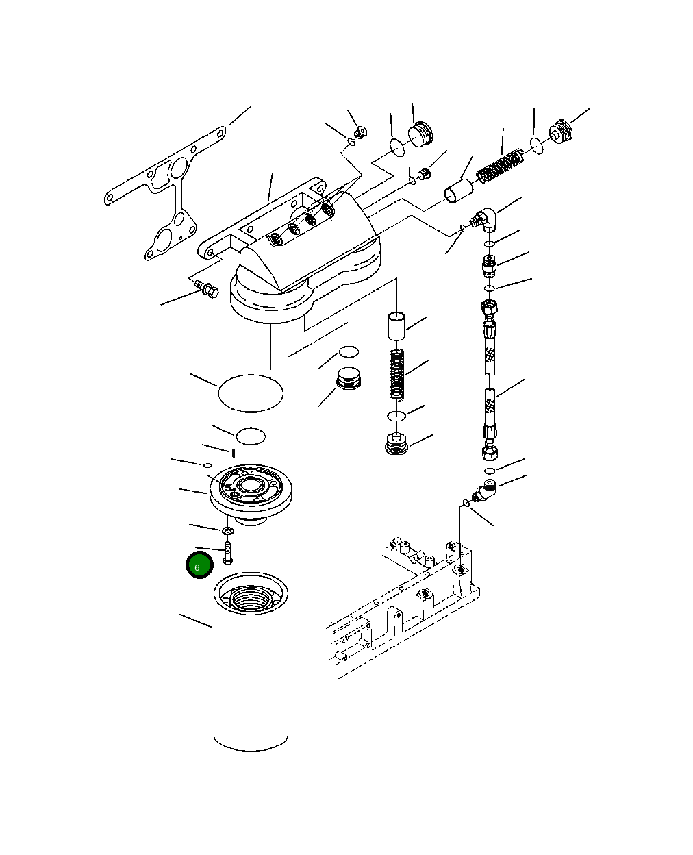 Болт 1241 103 H1 Komatsu