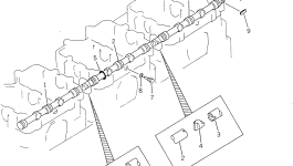 Вал 6127-41-8141 Komatsu