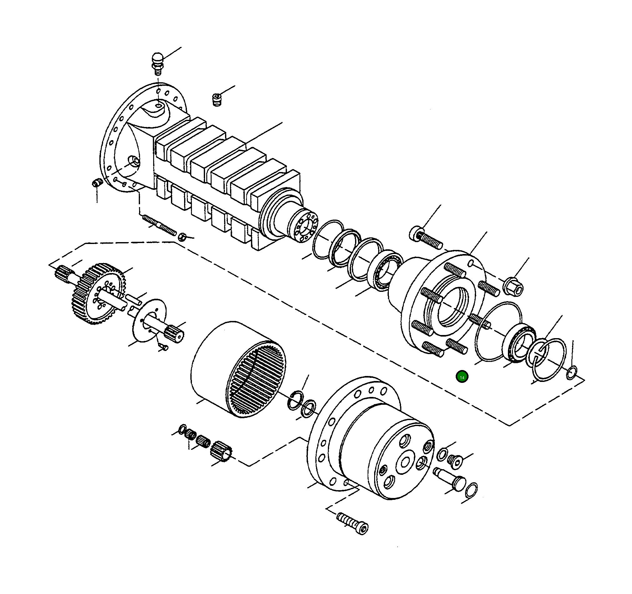 Кольцо уплотнительное (O-Ring) 4916915M1 Komatsu