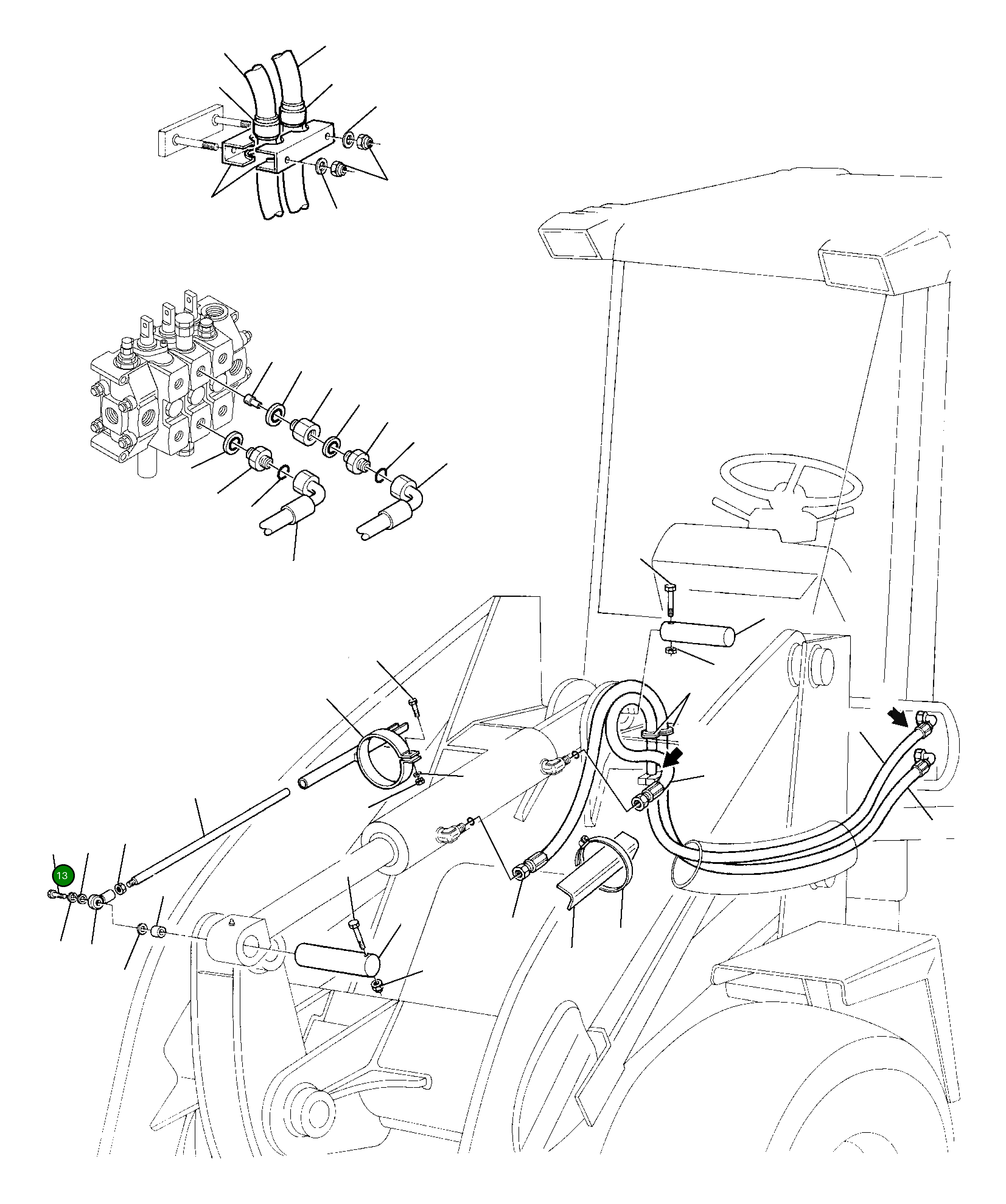 Болт 801015139 Komatsu