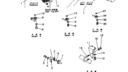 Кронштейн 566-61-15750 Komatsu