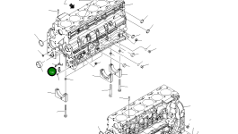 Болт 6754-21-1180 Komatsu