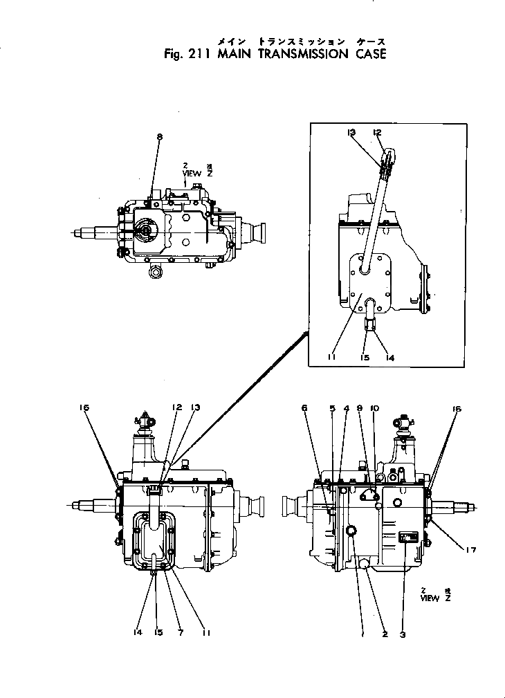 Болт 9-02351-028-0  Komatsu