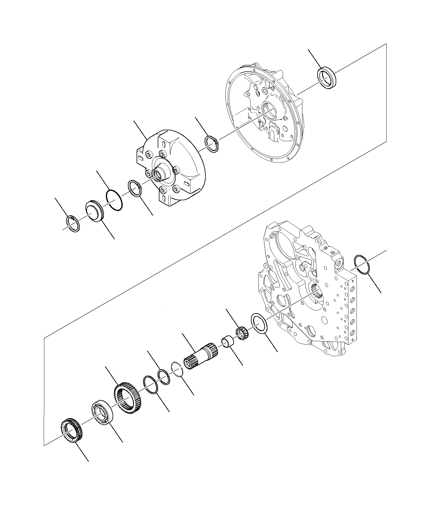 Кольцо CK0246597  Komatsu