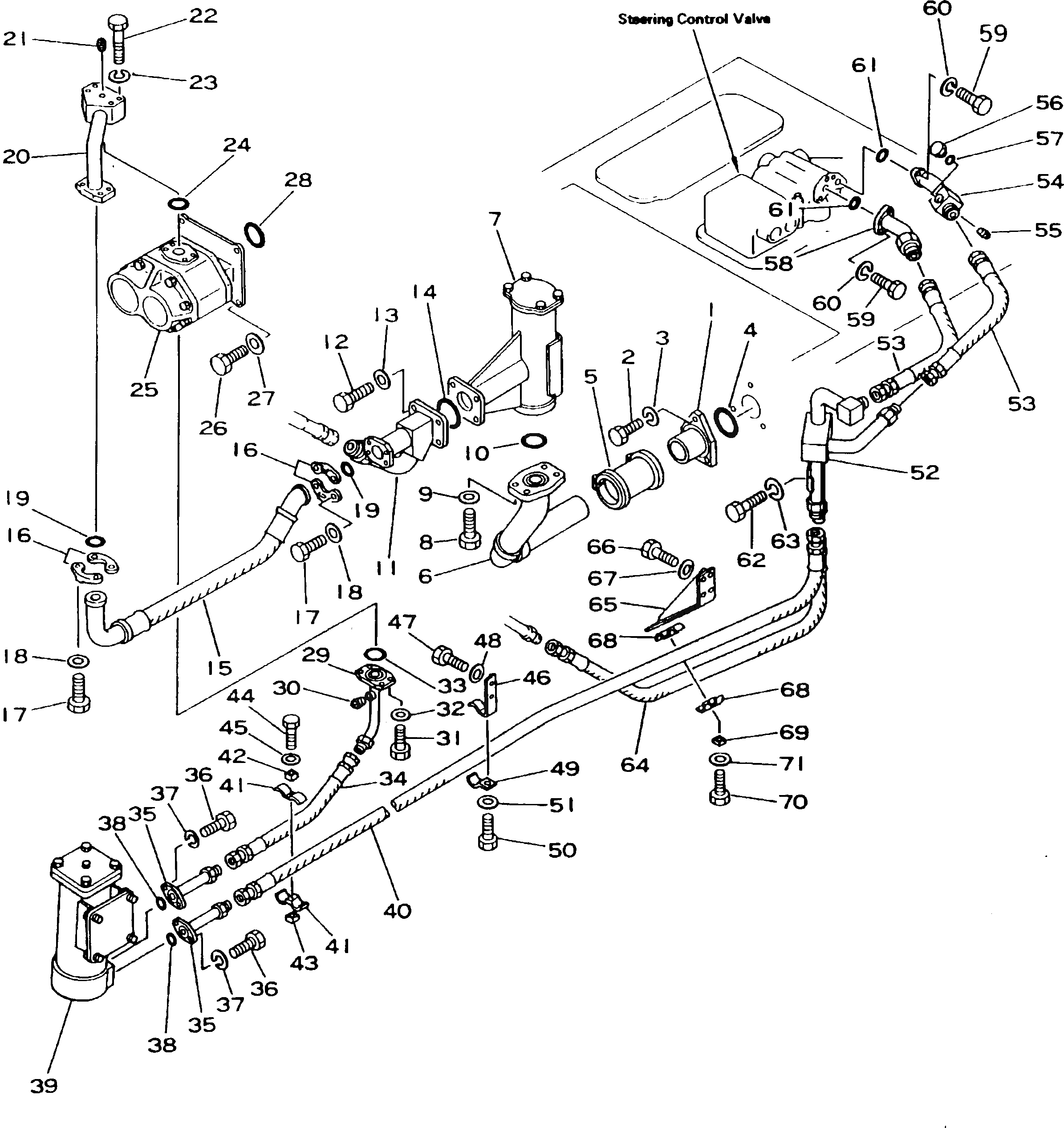 Кольцо уплотнительное (O-Ring) 07002-03032  Komatsu
