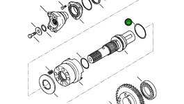 Кольцо уплотнительное (O-Ring) CA0033022 Komatsu