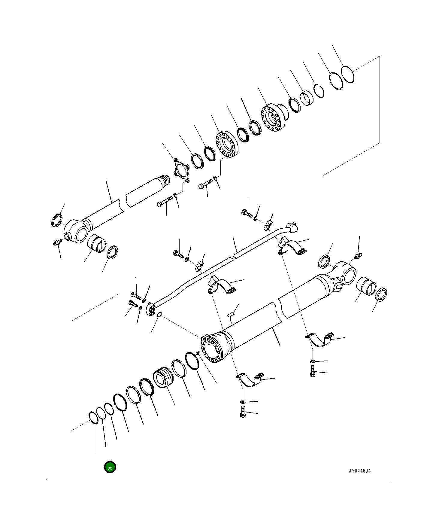 Кольцо уплотнительное (O-Ring) 0700055070  Komatsu