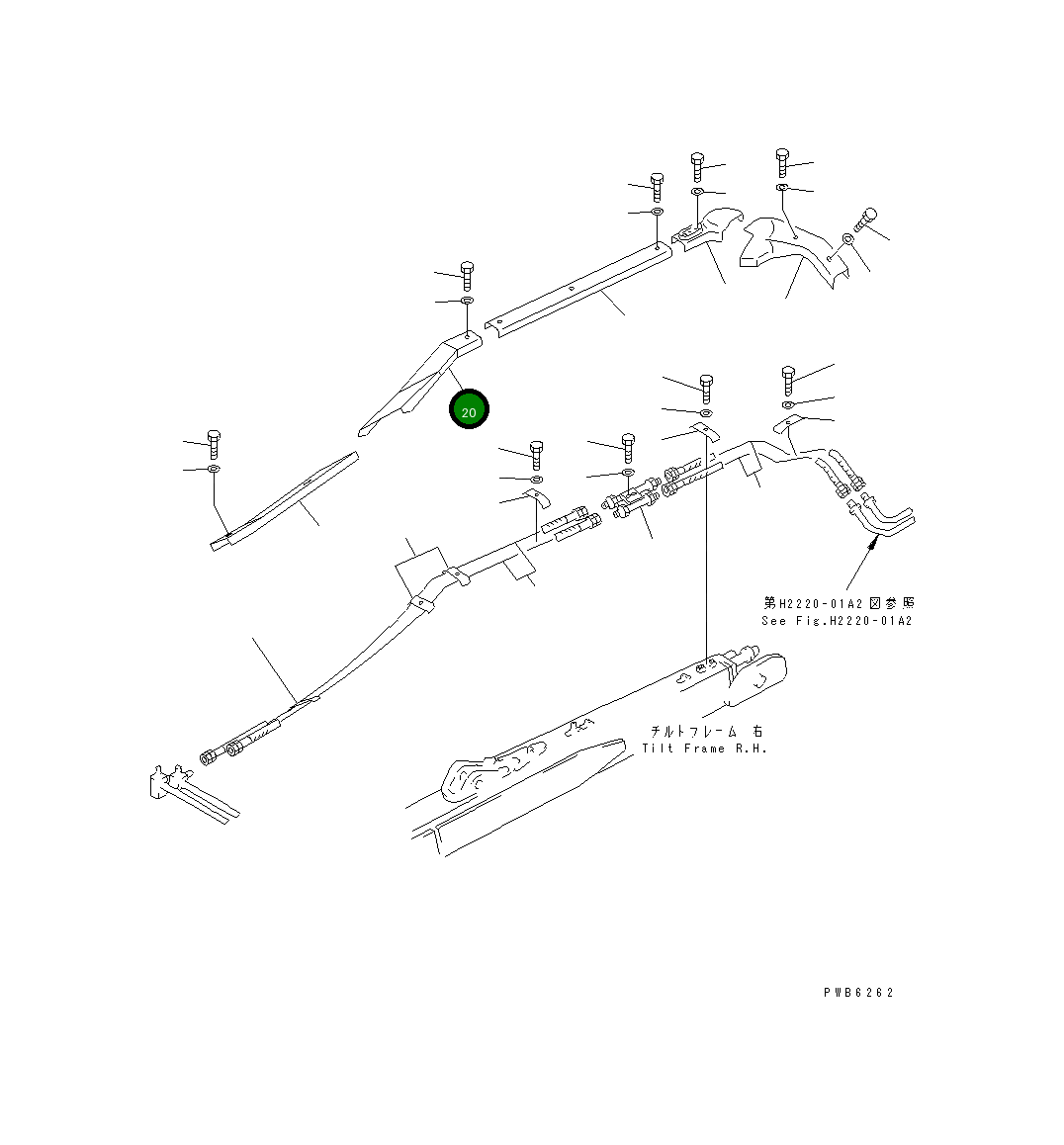 Крышка 154-922-4180  Komatsu