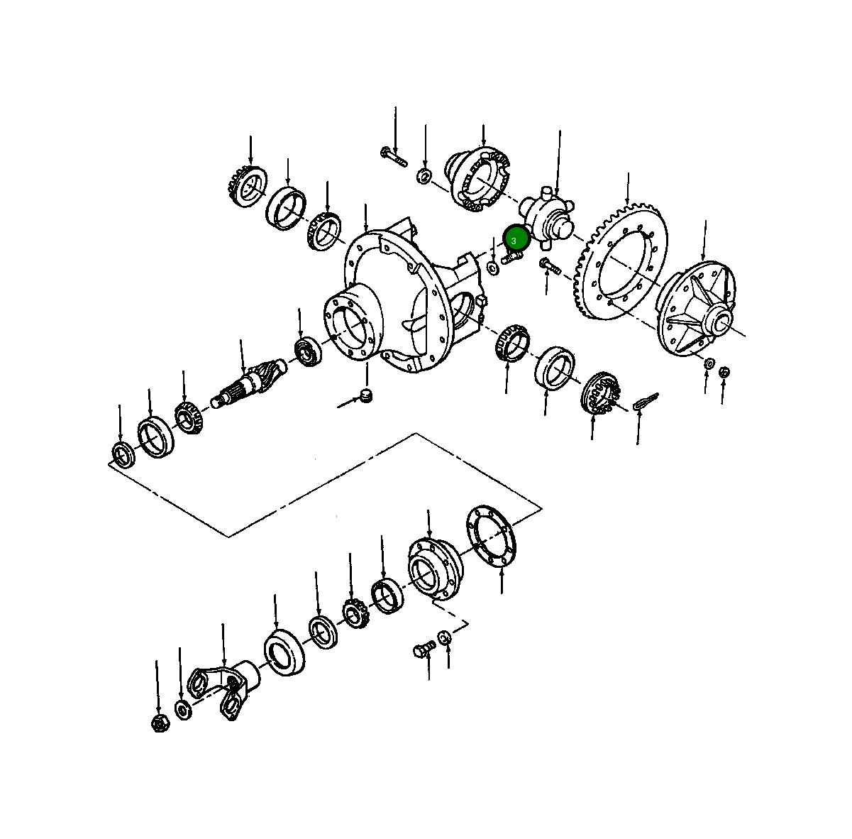 Болт 92 096 Komatsu
