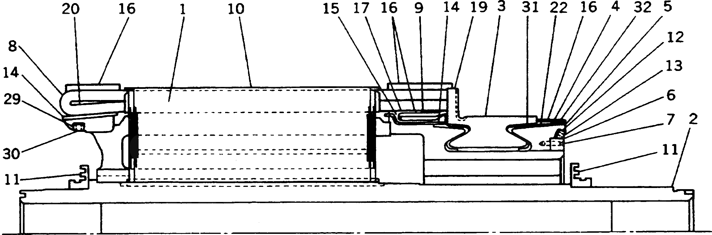 Болт 581-08-22540  Komatsu
