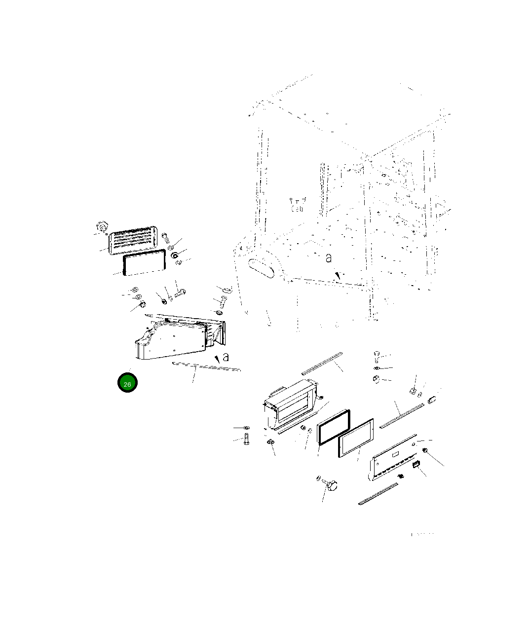 Крышка 419-07-55211 Komatsu