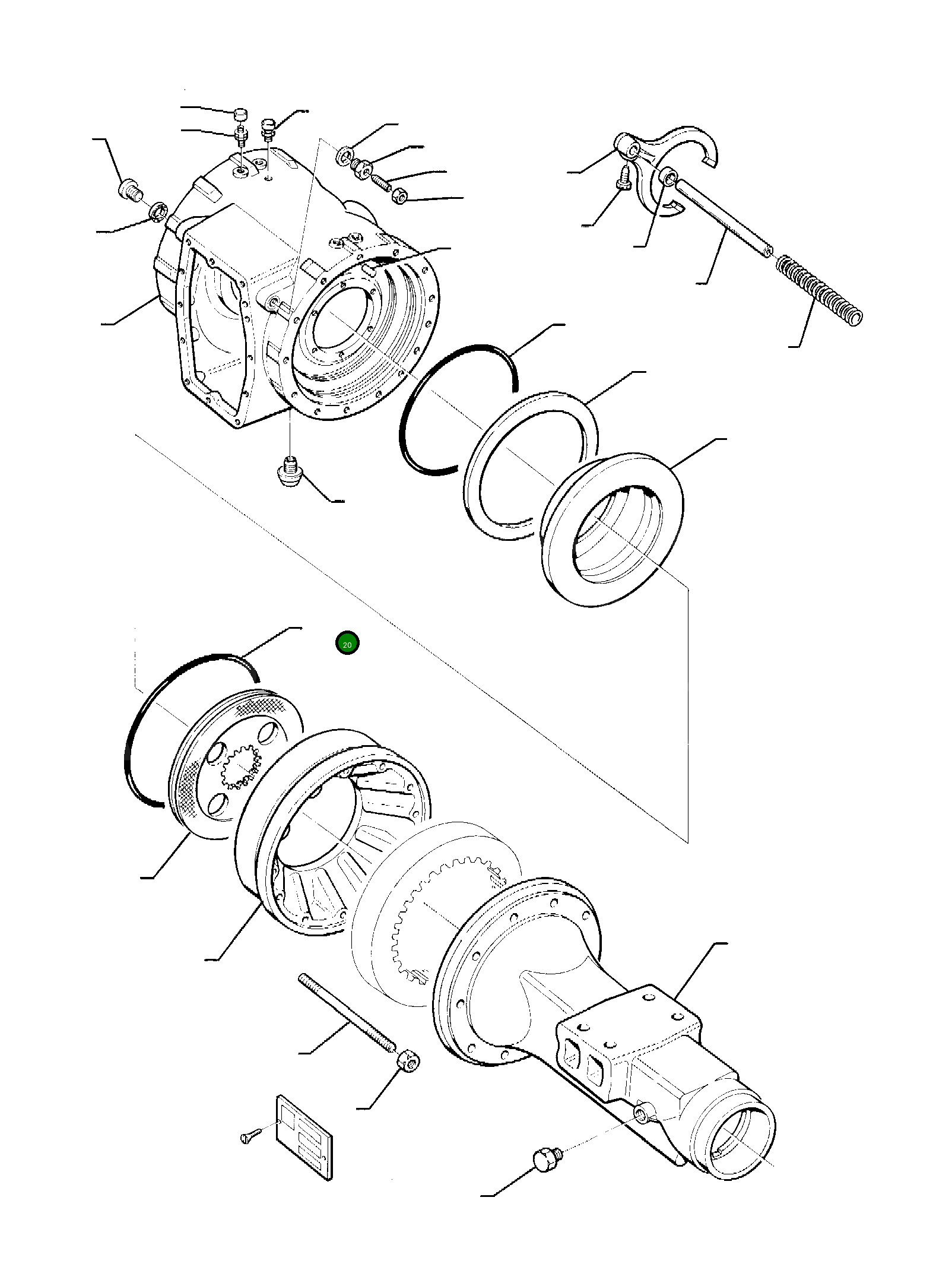 Кольцо уплотнительное (O-Ring) MIB070672 Komatsu