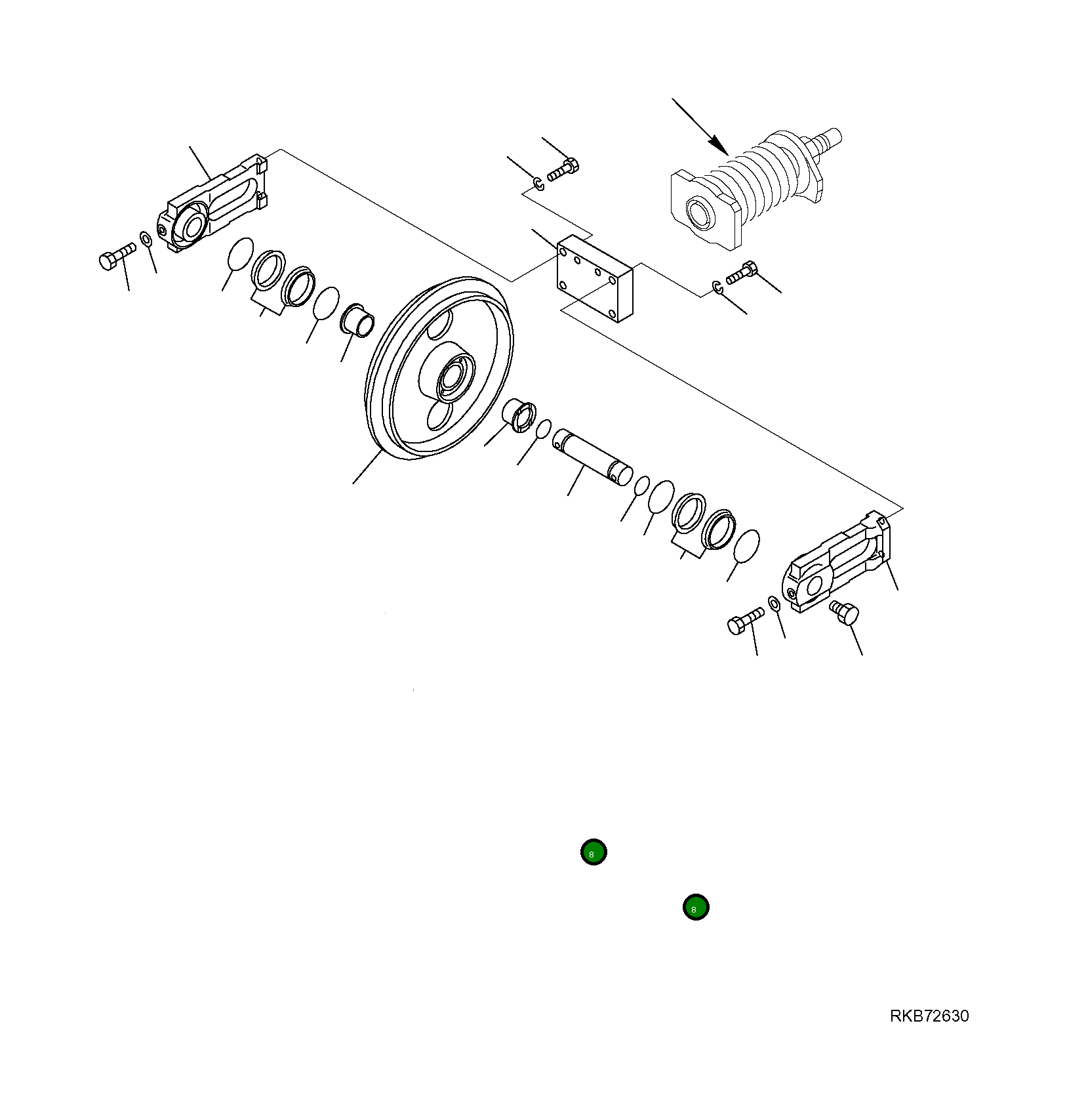 Кольцо уплотнительное (O-Ring) 820510715 Komatsu