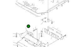 Крышка 41E-W93-2161 Komatsu