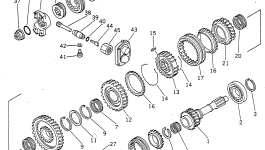 Кольцо 1-33265-112-0 Komatsu