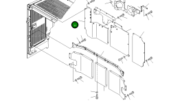 Крышка 426-54-46632 Komatsu