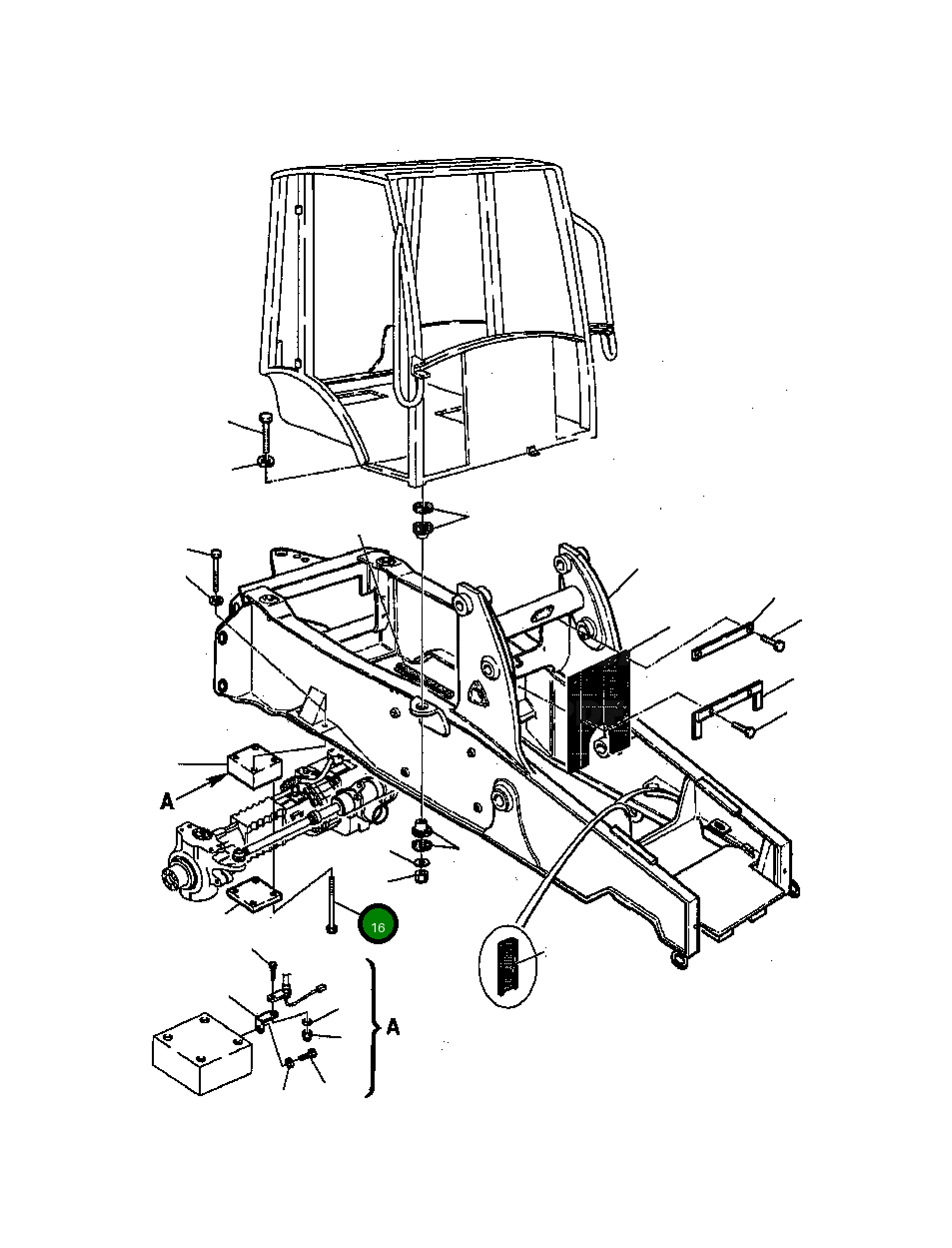 Болт 3126066606 Komatsu