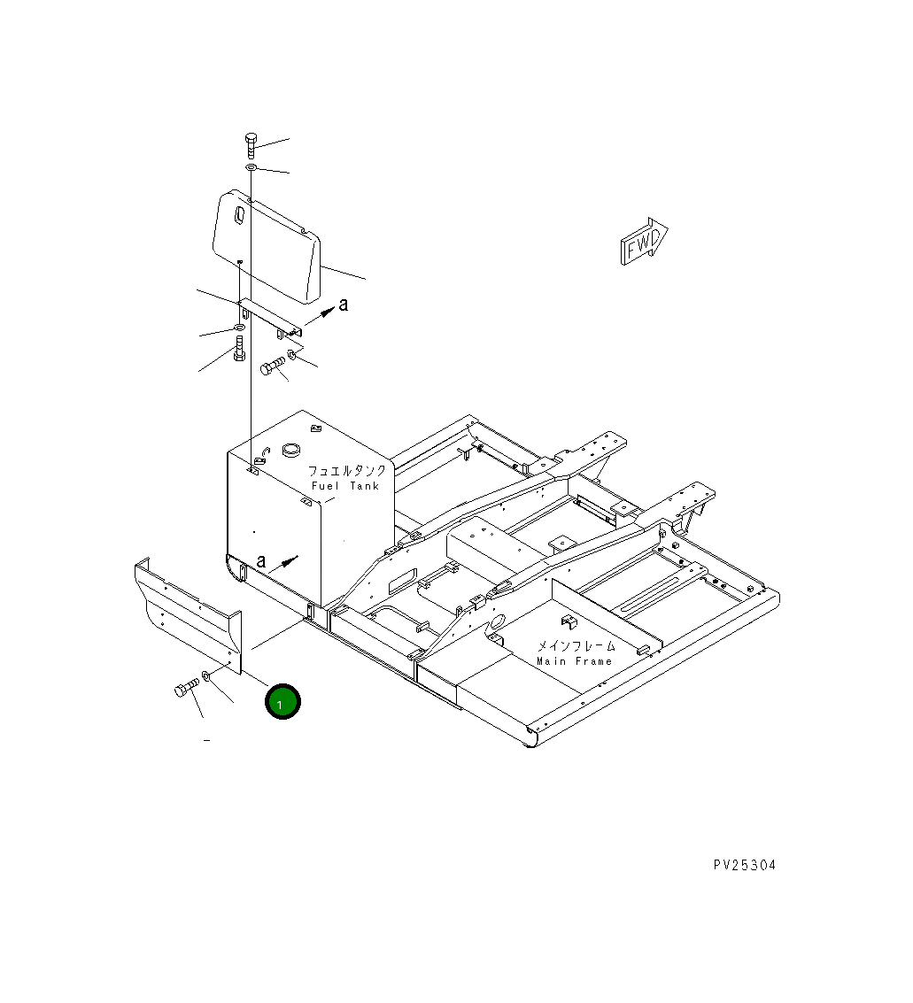 Крышка 8221-54-2712 Komatsu