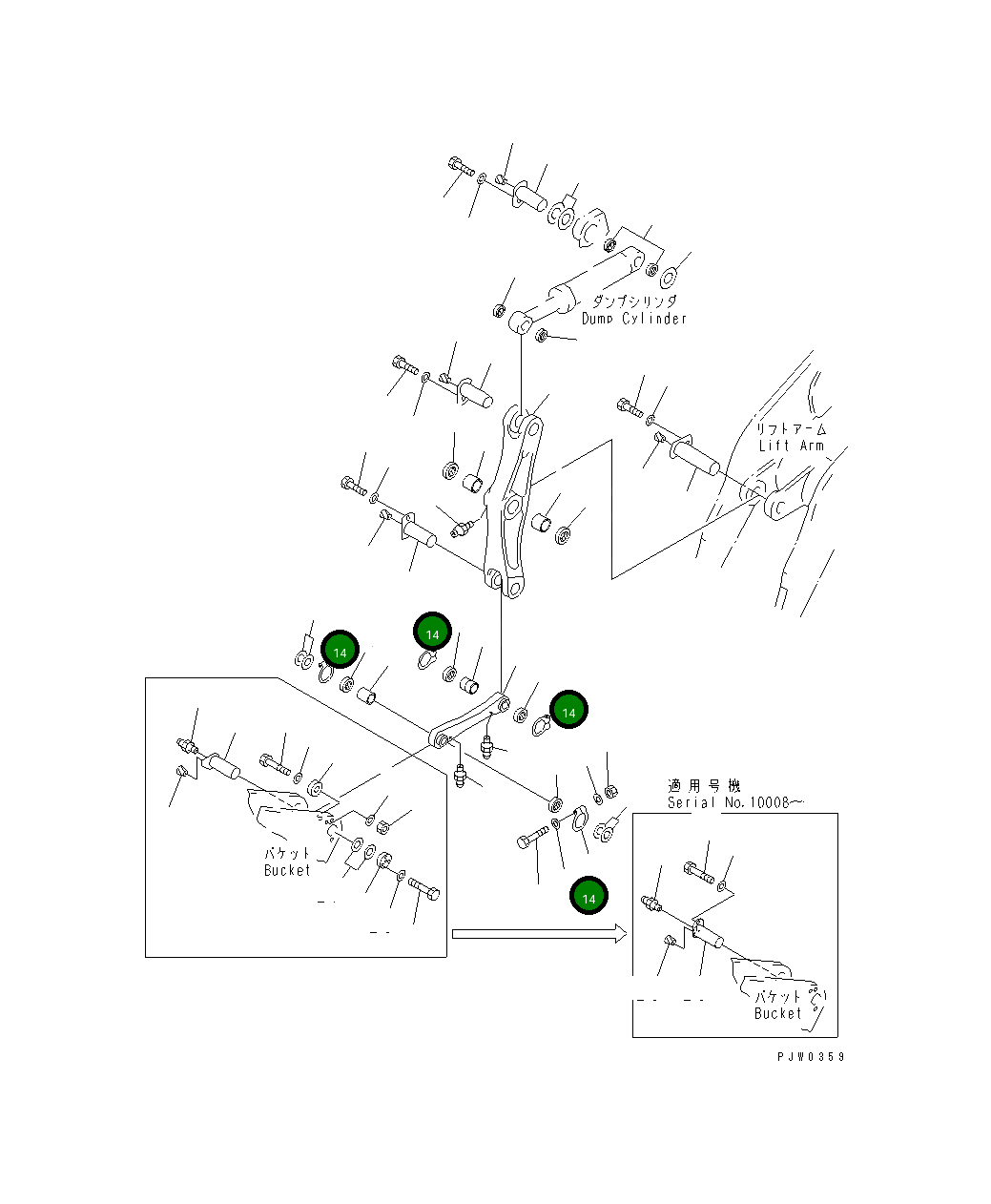 Кольцо уплотнительное (O-Ring) 427-70-12530 Komatsu