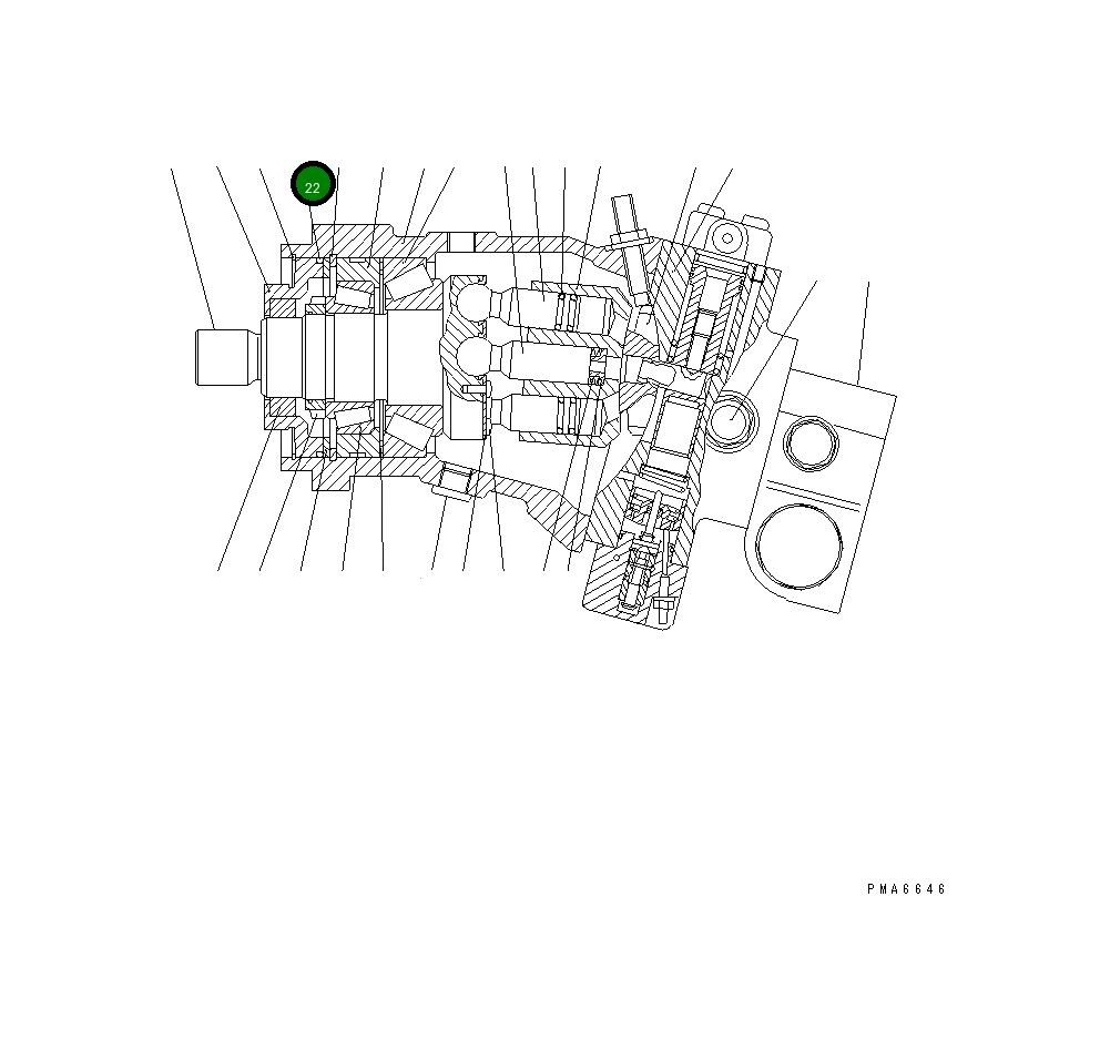 Кольцо уплотнительное (O-Ring) 20E-60-K2860 Komatsu
