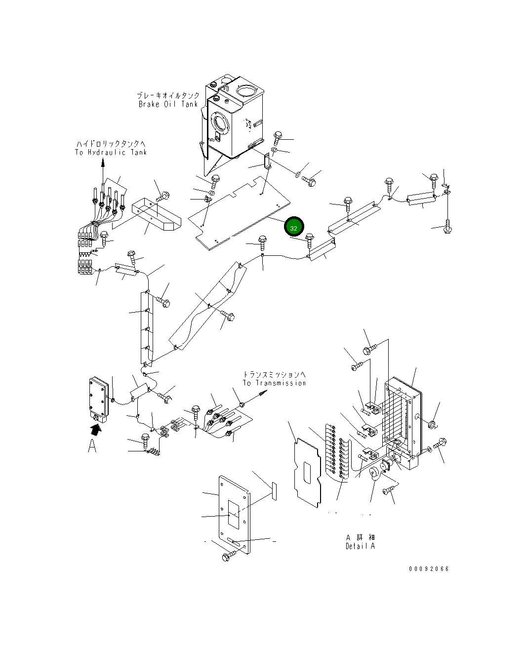 Крышка 42C-Z91-1131 Komatsu