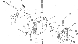 Кольцо уплотнительное (O-Ring) 23C-60-12350 Komatsu