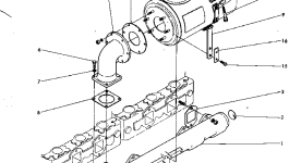 Лента (A) 6101-11-4520 Komatsu