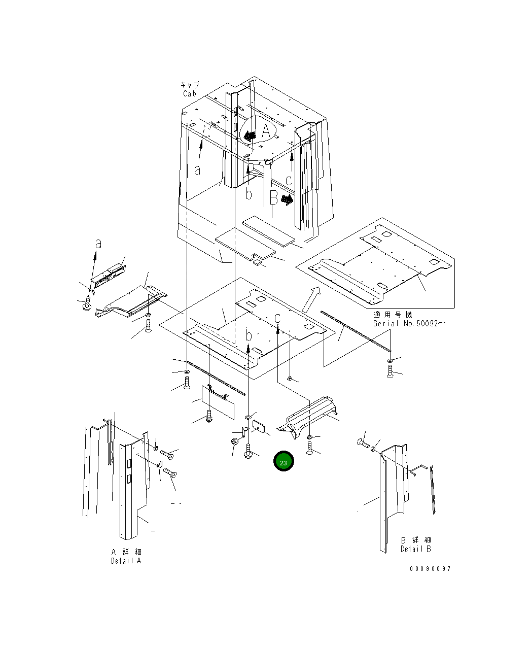 Болт 363-06-35410 Komatsu