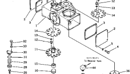 Крышка M711010412320 Komatsu
