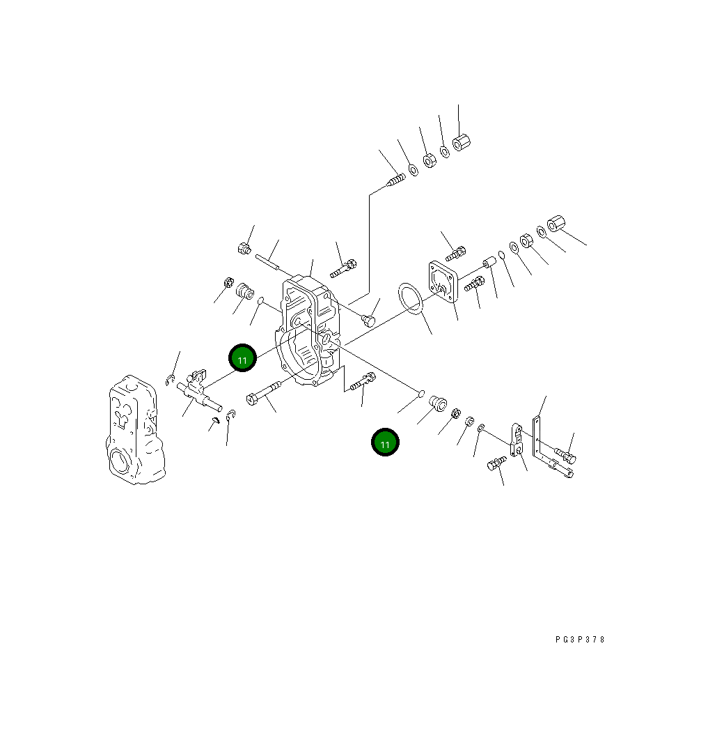 Кольцо уплотнительное (O-Ring) ND949140-3400 Komatsu