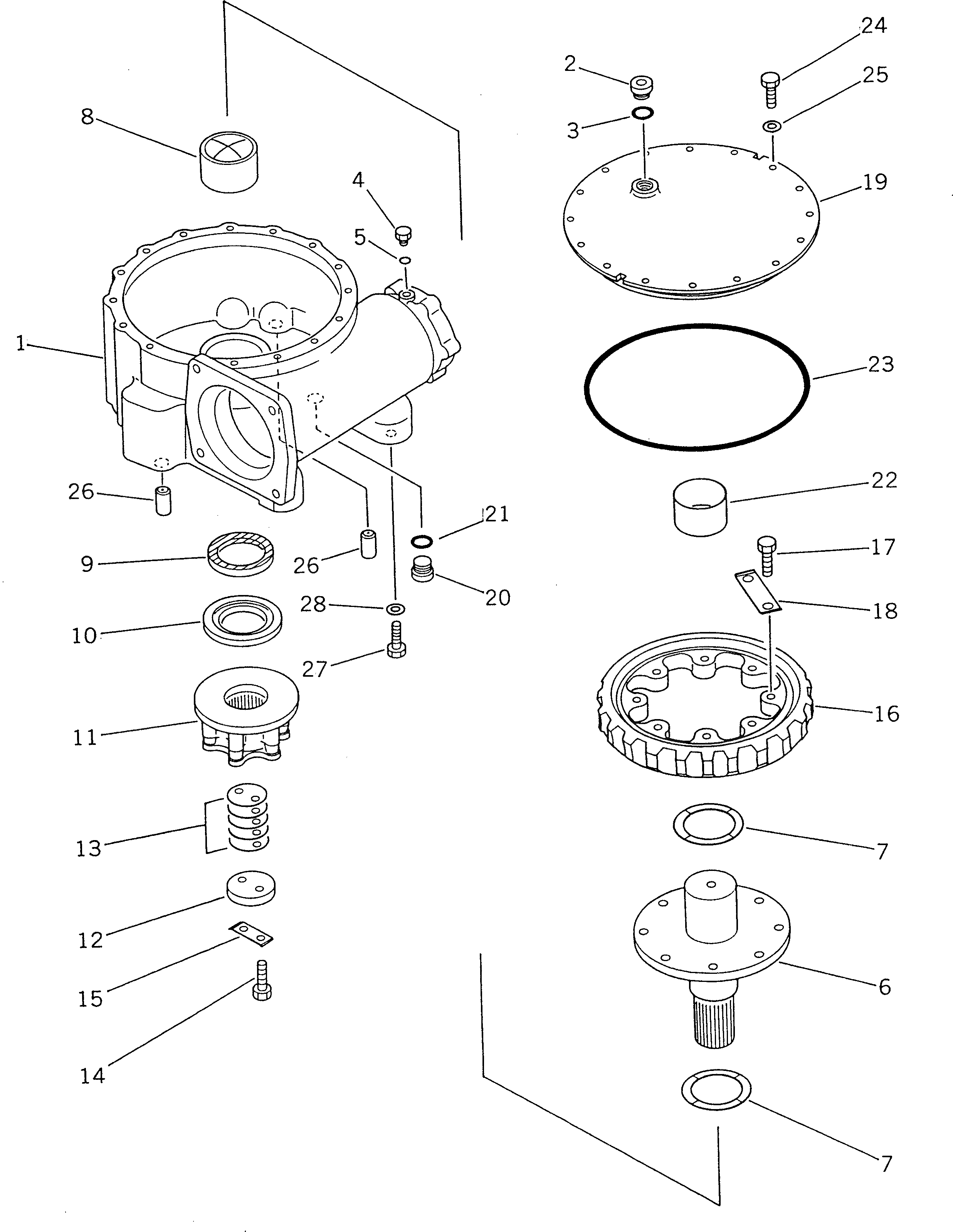 Болт 01090-51645 Komatsu