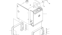 Крышка 428-04-11120 Komatsu