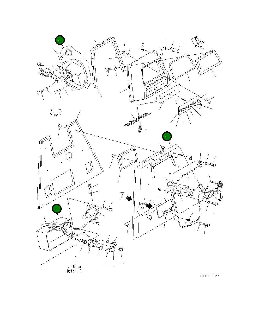 Крышка 14X-54-38112 Komatsu