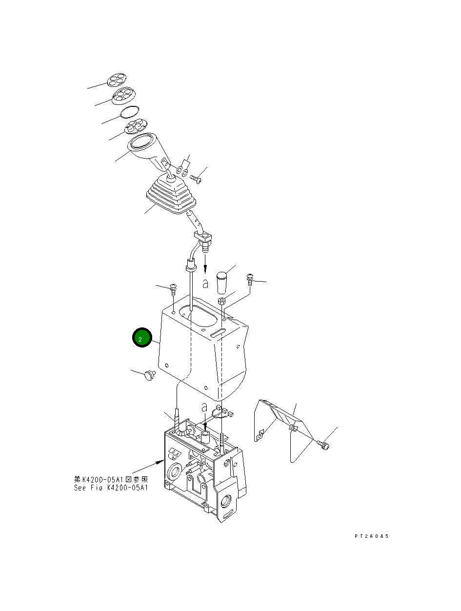 Крышка 425-S33-2211  Komatsu