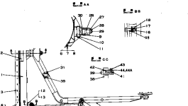 Отвал D50S-TQ101 Komatsu