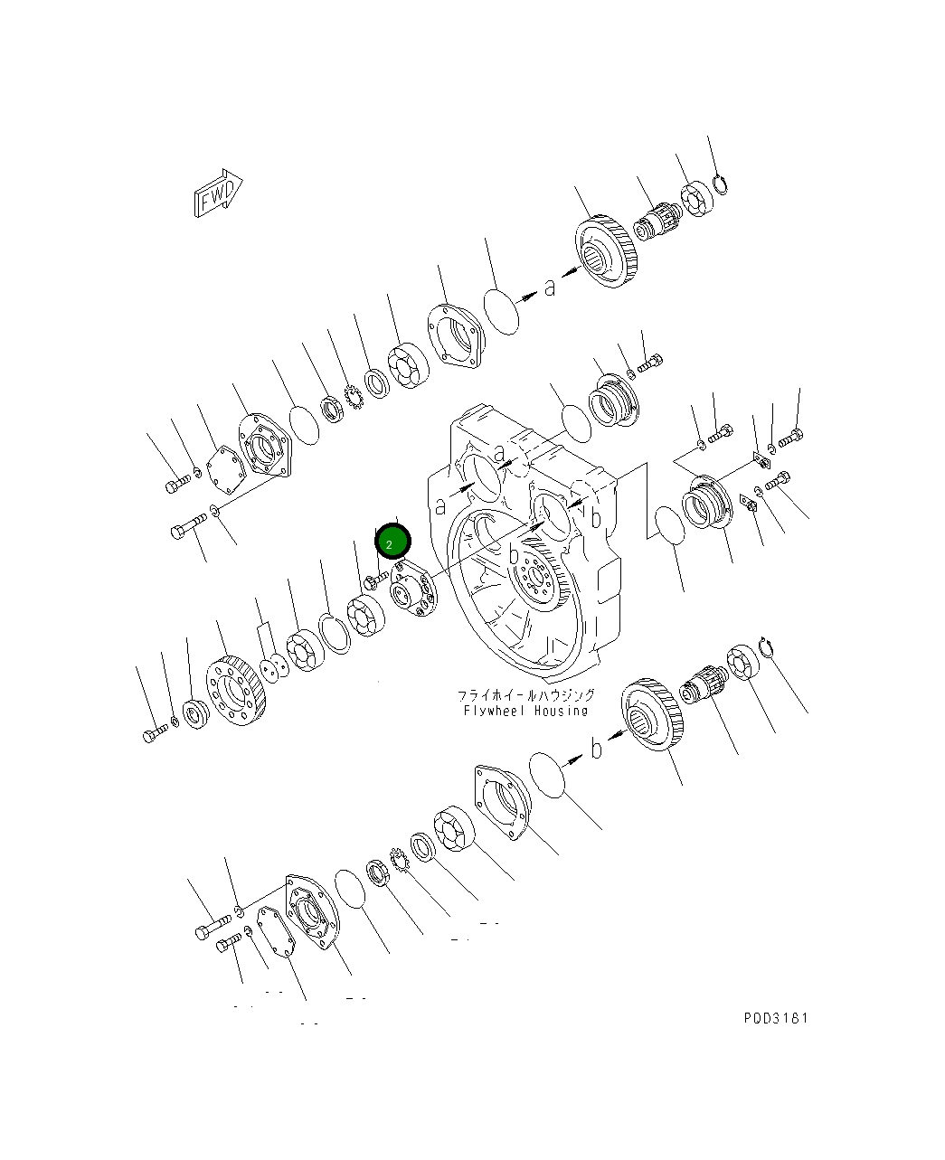 Болт 6162-23-4330 Komatsu